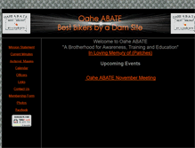 Tablet Screenshot of oaheabate.com